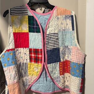 Colorful Patchwork Vest
